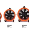 Portable Axial Ventilator, 12'', 300mm110V/220V - view 6