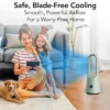 Portable Bladeless Fan, 110, 20W(0.03hp) - view 3