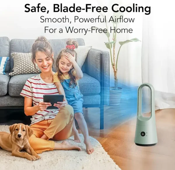 Portable Bladeless Fan, 110, 20W(0.03hp) - view 3