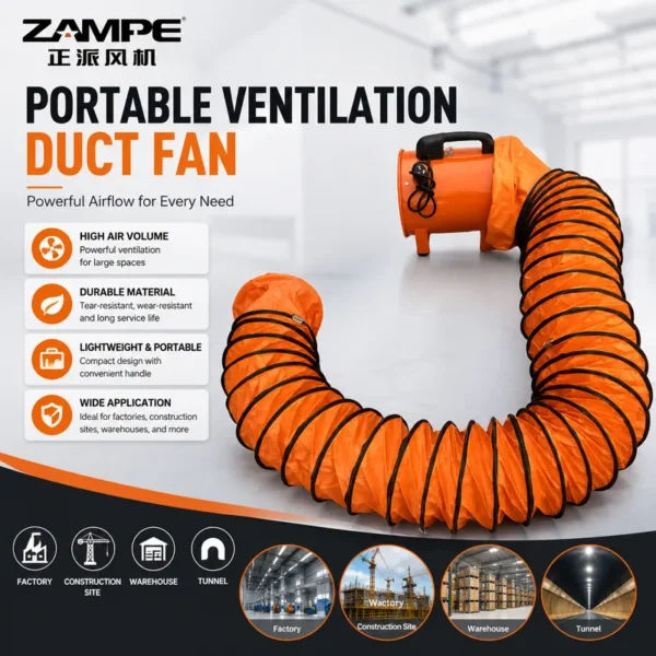 Portable Blower, Axial, 220V/380V - view 5