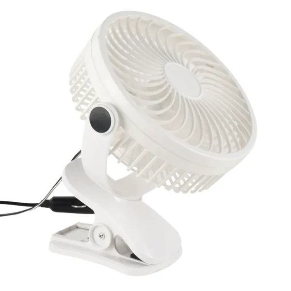 Portable Car Cooling Fan, 5V, 3-Speed, 40dB - view 2