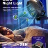Portable Clip Fan, 360, LED - view 5