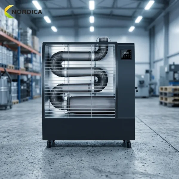Portable Diesel Heater, 20kW, 80W, 70L - view 2