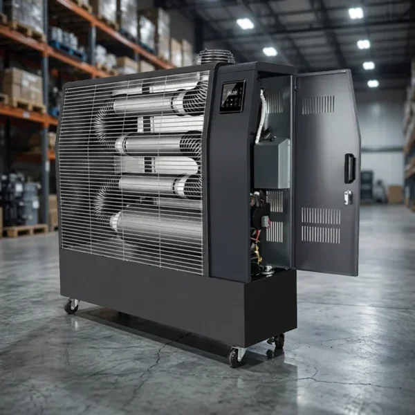 Portable Diesel Heater, 20kW, 80W, 70L - view 5