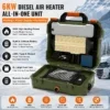 Portable Diesel Heater, 6KW, DC12-24V, AC220V