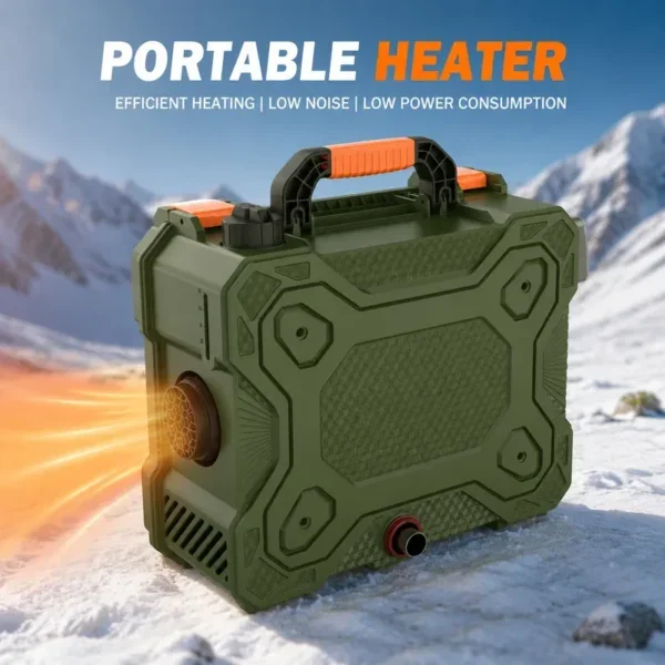 Portable Diesel Heater, 6KW, DC12-24V, AC220V - view 2