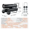 Portable Diesel Space Heater, 215, 000, BTU - view 3