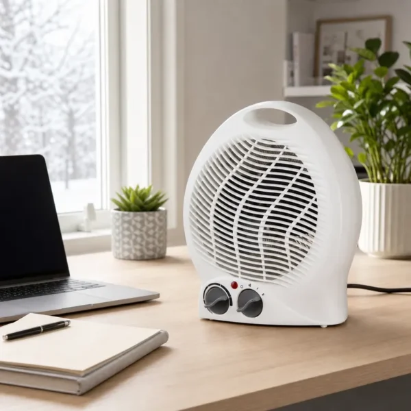 Portable Electric Fan, 2000W, Plastic - view 2