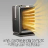 Portable Electric Heater, 2-in-1, 1000W, PTC - view 2