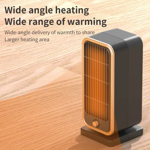 Portable Electric Heater, 500W, 500W(0.67hp) - view 3