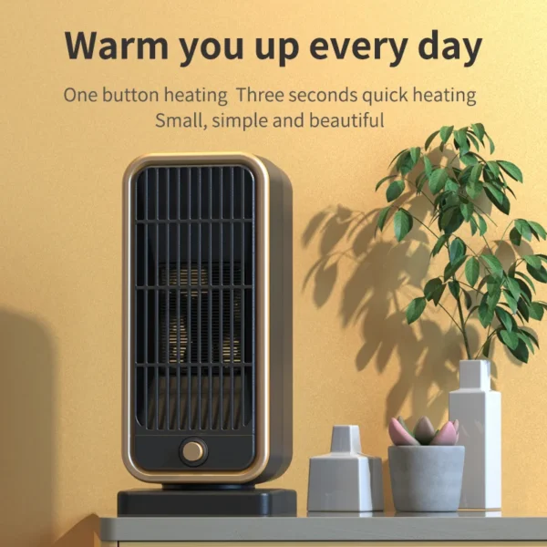Portable Electric Heater, 500W, 500W(0.67hp) - view 4