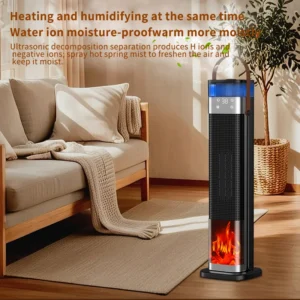 Portable Electric Heater, PTC, Plastic
