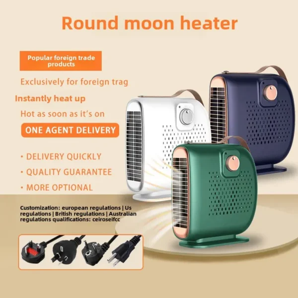 Portable Electric Heater, USB, Q1561 - view 3