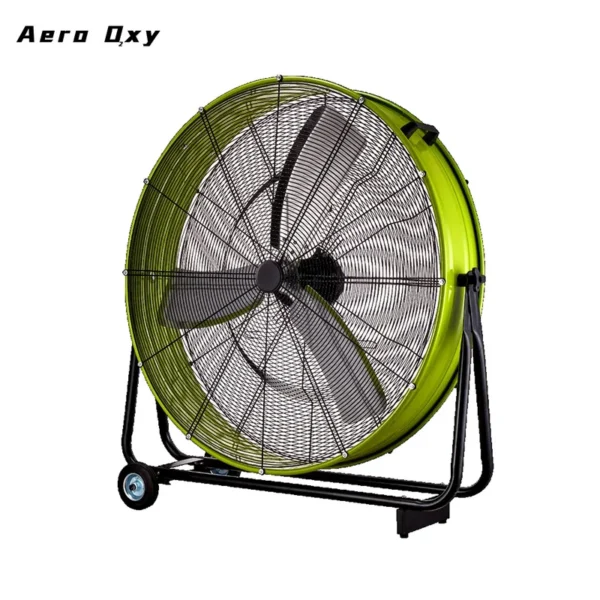Portable Floor Drum Fan, 220 V, Cast Iron - view 5