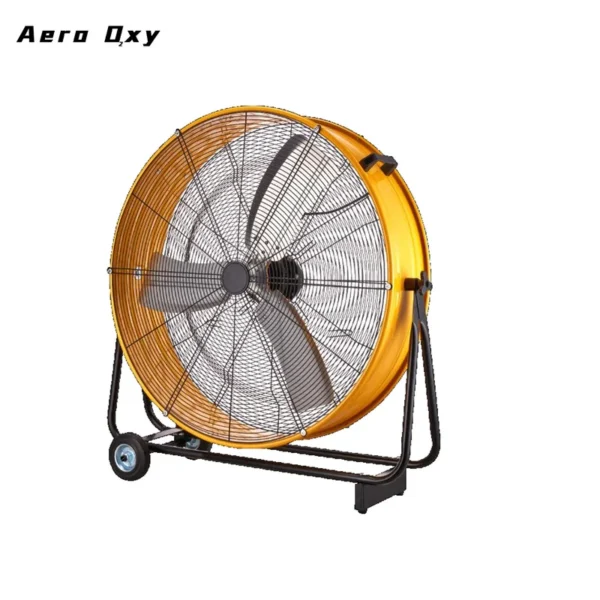 Portable Floor Drum Fan, 220 V, Cast Iron - view 6