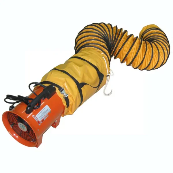 Portable for Exhaust Fan, PVC, 25FT, Aluminum, Axial - view 2