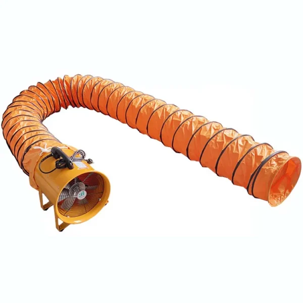 Portable for Exhaust Fan, PVC, 25FT, Aluminum, Axial - view 6