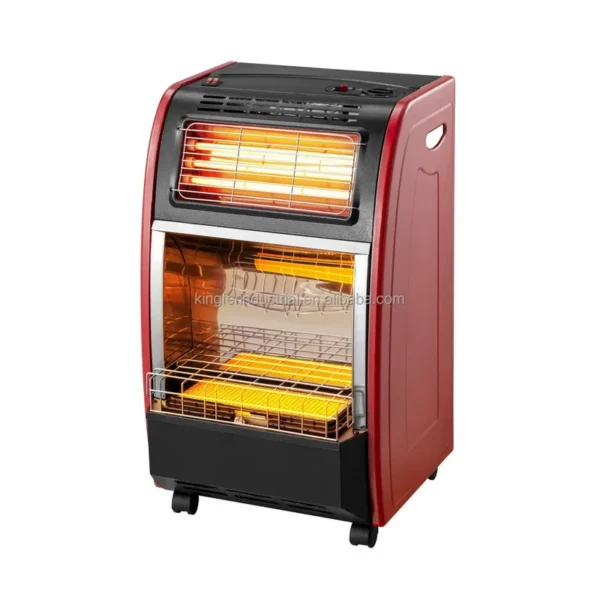 Portable Gas Heater, Electric, Metal - view 3