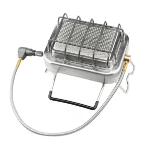 Portable Gas Heater, Stainless, Steel, 1800W