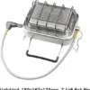 Portable Gas Heater, Stainless, Steel, 1800W - view 5