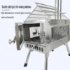 Portable Heater, Stainless, Steel