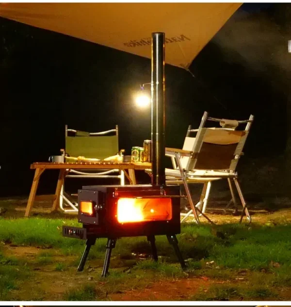 Portable Heater, Stainless, Steel - view 3
