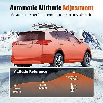 Portable Indoor Parking Heater, 5KW, LCD - view 6