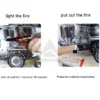 Portable Kerosene Heater, 2800MY, 5.2L - view 5