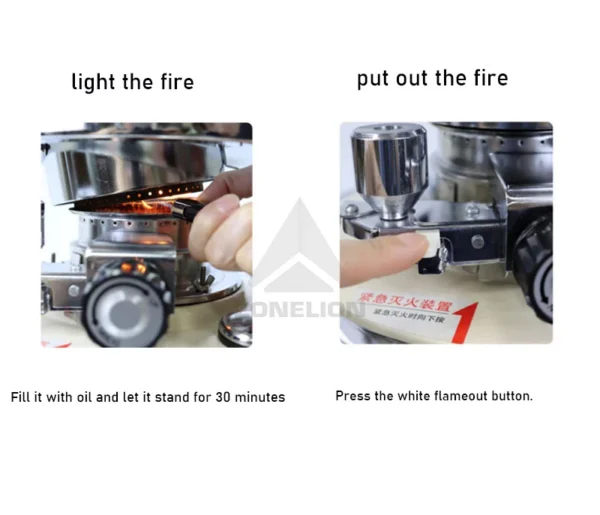 Portable Kerosene Heater, 2800MY, 5.2L - view 5