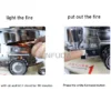 Portable Kerosene Heater, 2800MY, 5.2L - view 6
