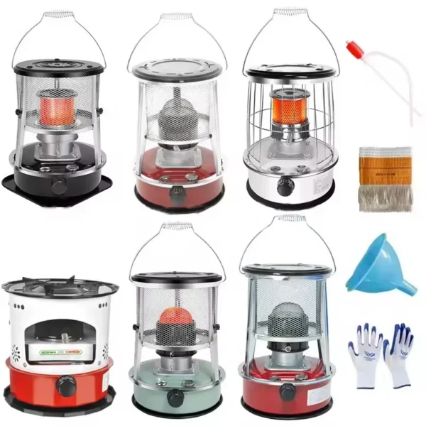 Portable Kerosene Heater, 6L, 1500 to2000BTU, Gas - view 2