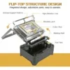 Portable Kerosene Heater, INBESTCAMP, Stainless Steel - view 3
