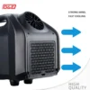 Portable Mobile Air Conditioner, 12v, 24v, 2550 - view 3