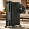 Portable Oil-filled Home Heater, 2500W, Metal - view 6