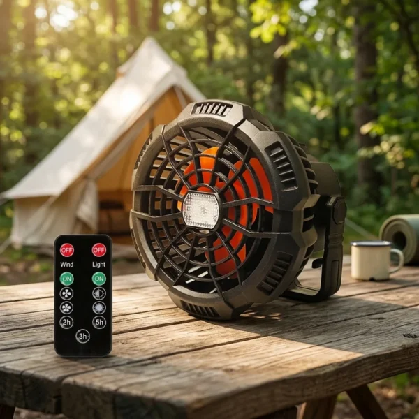 Portable Outdoor Camping Fan, 5 V, Battery - view 6