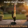 Portable Pellet Rocket Stove, Steel, Cold Rolled Steel, TYKLBL - view 2