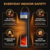 Portable Ptc Ceramic Tower, 1500 W, ABS - view 6