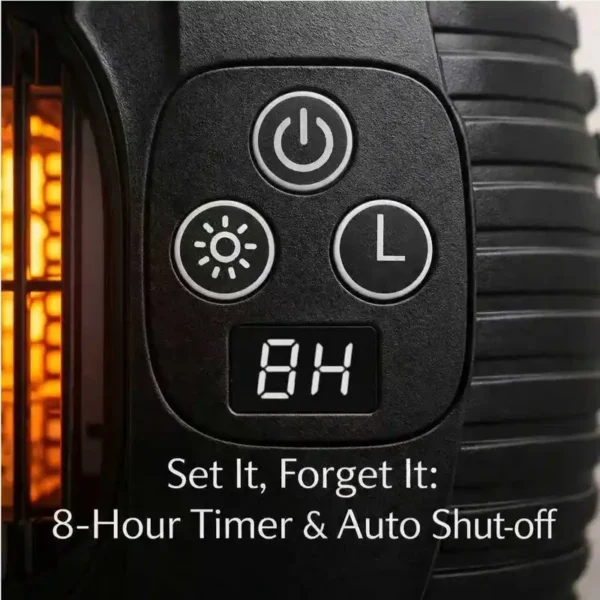 Portable Space Heater, 600W, PTC - view 3
