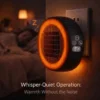Portable Space Heater, 600W, PTC, Plastic, 800-899 - view 4