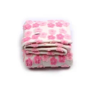 Portable Wearable Electric Blanket, 120V, soft coral fleece