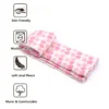 Portable Wearable Electric Blanket, 120V, soft coral fleece - view 3