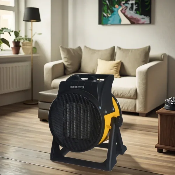 Portablestainless Steel Ptc Heater, 2000w, Electric, Metal - view 2