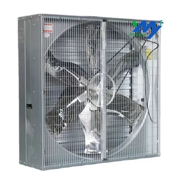 Poultry Exhaust Axial Fan, Stainless, Steel, Wall, 900mm