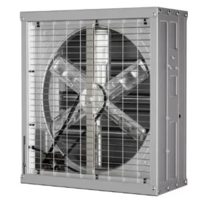 Poultry Exhaust Ventilation Fan, Stainless, Steel, Axial, Wall