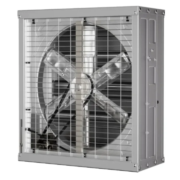 Poultry Exhaust Ventilation Fan, Stainless, Steel, Axial, Wall