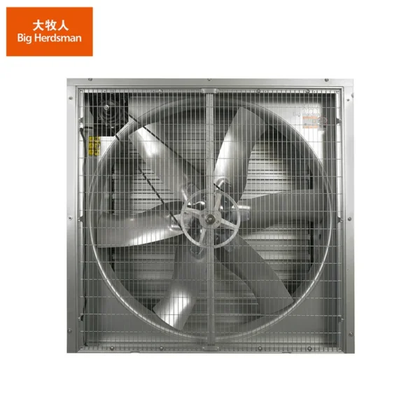 Poultry House Box Fan, 220-380V, Hot Galvanized - view 5