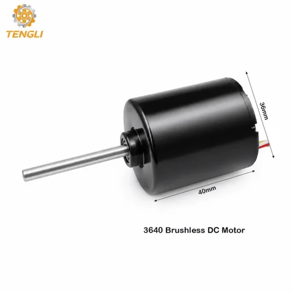 Poultry House Ventilation Fan, 36mm, 24V, Brushless, 3640 - view 2