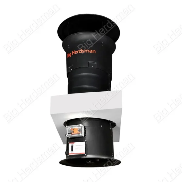 Poultry Roof Ventilation Fan, 0.75kW, IP55, Ceiling - view 3