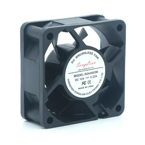 Power and Inverter Cooler, 60X60X25, 60mm, 6025, Brushless