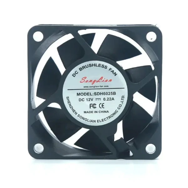 Power and Inverter Cooler, 60X60X25, 60mm, 6025, Brushless - view 2